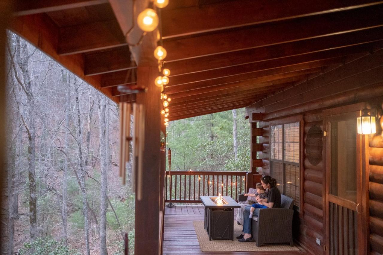 Villa Three Dog Night - Pet-Friendly Cabin With Hot Tub Blue Ridge Exterior foto