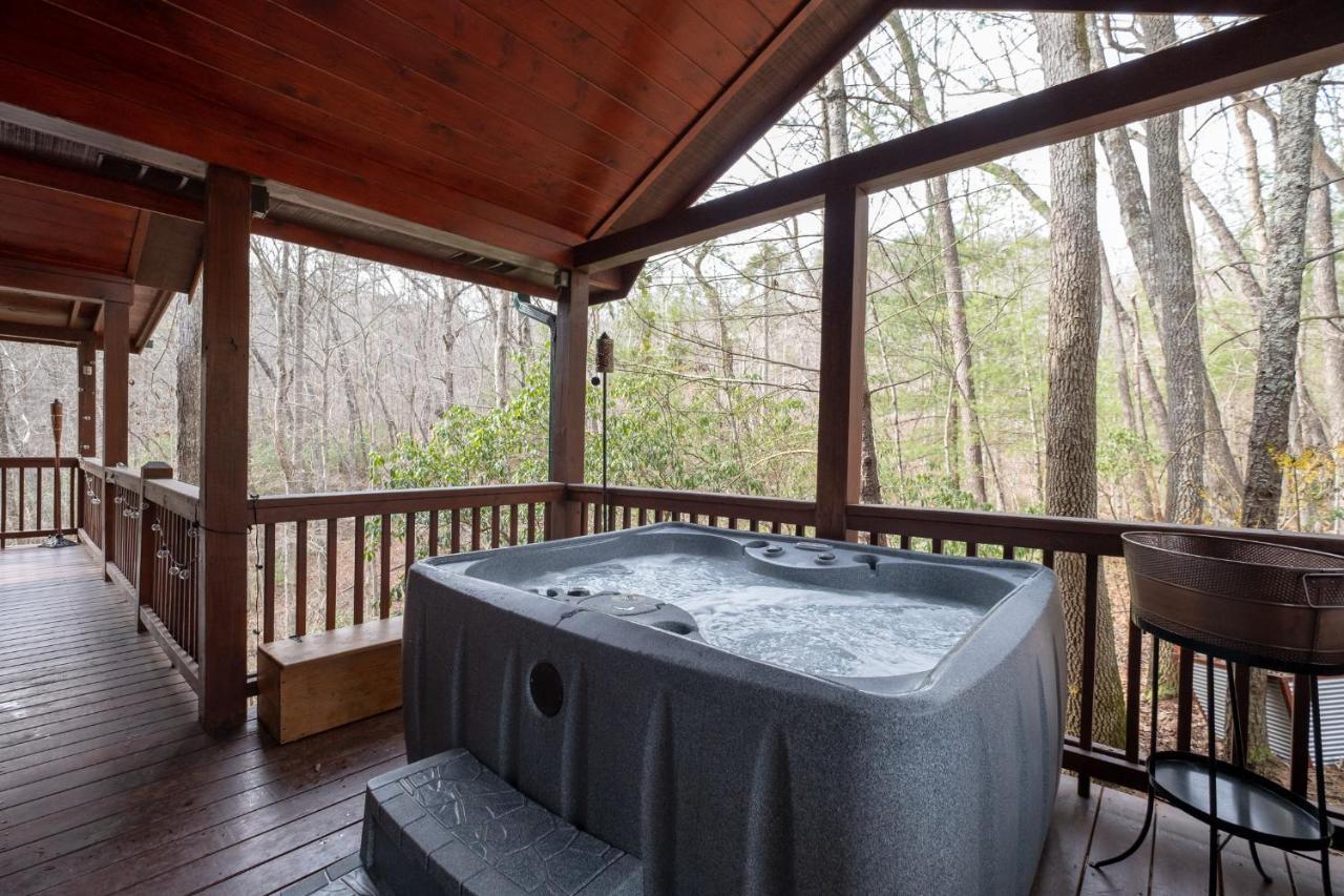 Villa Three Dog Night - Pet-Friendly Cabin With Hot Tub Blue Ridge Exterior foto