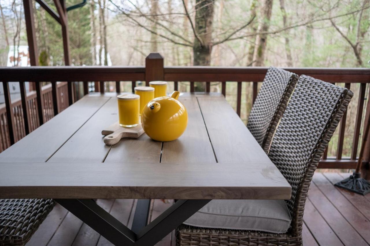 Villa Three Dog Night - Pet-Friendly Cabin With Hot Tub Blue Ridge Exterior foto