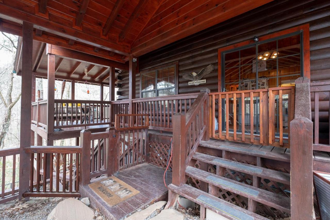 Villa Three Dog Night - Pet-Friendly Cabin With Hot Tub Blue Ridge Exterior foto